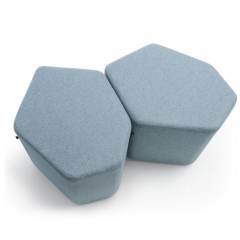 Pouf design et contemporain Bazalto - H. 44cm