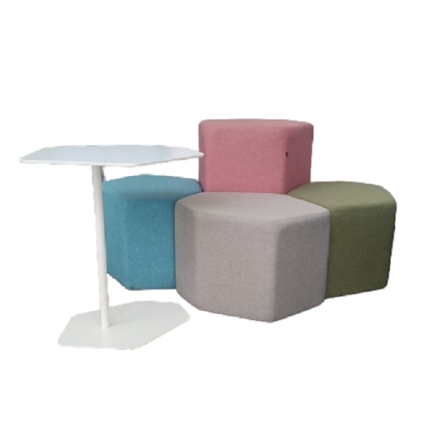 Ensemble poufs Bazalto + table basse - déstockage